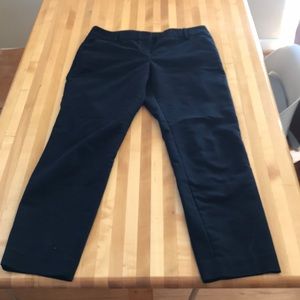 Express columnist ankle pants 4R black